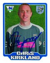 2005-06 Merlin F.A. Premier League 2006 #450 Chris Kirkland Front