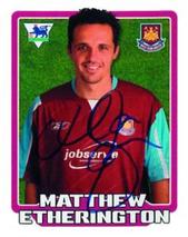 2005-06 Merlin F.A. Premier League 2006 #486 Matthew Etherington Front