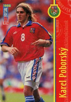 1997 Panini Czech League #9 Karel Poborsky Front