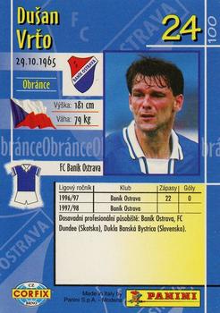 1997 Panini Czech League #24 Dusan Vrto Back