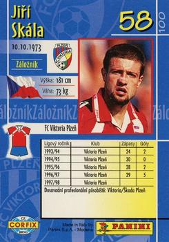 1997 Panini Czech League #58 Jiri Skala Back