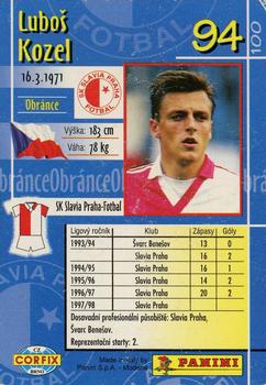 1997 Panini Czech League #94 Lubos Kozel Back