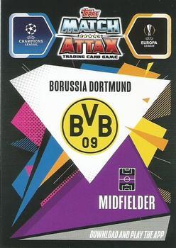 2020-21 Topps Match Attax UEFA Champions League - Fire #NNO Jude Bellingham Back