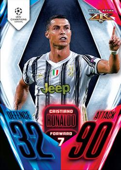 2020-21 Topps Match Attax UEFA Champions League - Fire #NNO Cristiano Ronaldo Front