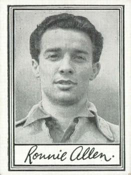 1955 Barratt & Co. Famous Footballers (A3) #36 Ronnie Allen Front