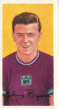 1961 Barratt & Co. Famous Footballers (A9) #10 Johnny Byrne Front