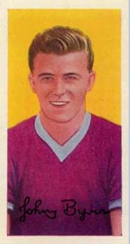 1963 Barratt & Co. Famous Footballers (A11) #10 Johnny Byrne Front