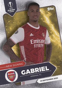 2020 Topps On-Demand Set 21: UEFA Champions League Summer Signings #NNO Gabriel Front