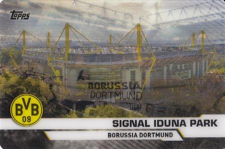 2020-21 Topps BVB Team Set #3 Signal Iduna Park Front