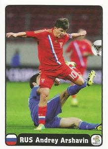 2012 Panini UEFA Euro 2012 Stickers - Coca Cola Additionals #CC-F Andrey Arshavin Front