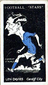 1930 Barratt & Co. Football Stars #NNO Len Davies Front