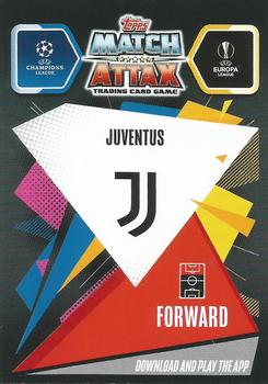 2020-21 Topps Match Attax UEFA Champions League & Europa League Festive - Match Attax Legend #LEG7 Alessandro Del Piero Back