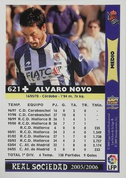 2005-06 Mundicromo Las Fichas de la Liga 2006 #621 Alvaro Novo Back