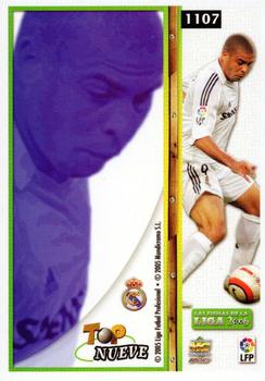 2005-06 Mundicromo Las Fichas de la Liga 2006 #1107 Ronaldo Back