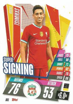 2020-21 Topps Match Attax UEFA Champions League - Super Signing #SS1 Kostas Tsimikas Front