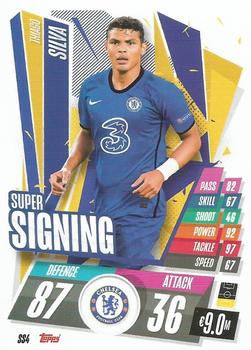 2020-21 Topps Match Attax UEFA Champions League - Super Signing #SS4 Thiago Silva Front