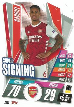 2020-21 Topps Match Attax UEFA Champions League - Super Signing #SS11 Gabriel Front