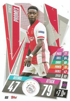 2020-21 Topps Match Attax UEFA Champions League - Updates #UC6 Quincy Promes Front