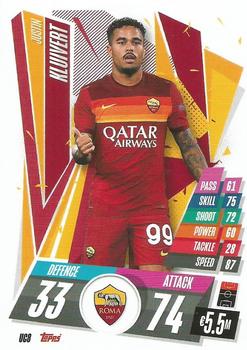 2020-21 Topps Match Attax UEFA Champions League - Updates #UC8 Justin Kluivert Front