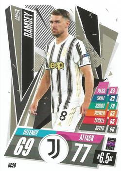 2020-21 Topps Match Attax UEFA Champions League - Updates #UC20 Aaron Ramsey Front