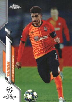 2019-20 Topps Chrome UEFA Champions League - Refractor #76 Taison Front