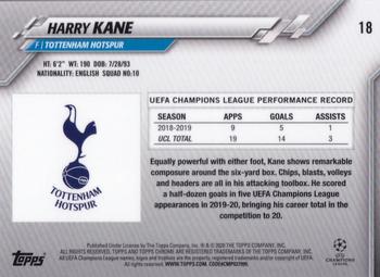 2019-20 Topps Chrome UEFA Champions League - Purple Carbon Fiber #18 Harry Kane Back