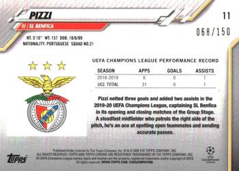 2019-20 Topps Chrome UEFA Champions League - Blue #11 Pizzi Back