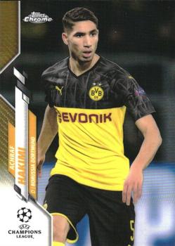 2019-20 Topps Chrome UEFA Champions League - Gold #12 Achraf Hakimi Front