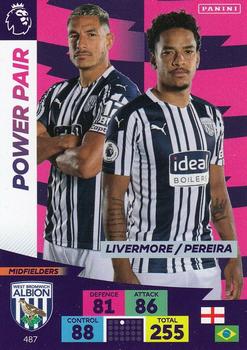2020-21 Panini Adrenalyn XL Premier League Plus #487 Jake Livermore / Matheus Pereira Front