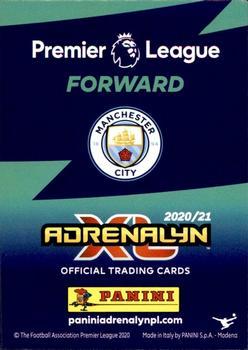 2020-21 Panini Adrenalyn XL Premier League Plus #533 Sergio Agüero Back
