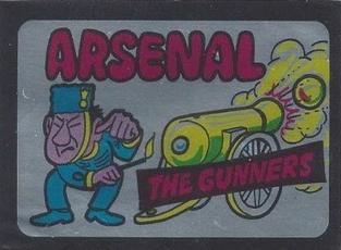 1968-69 A&BC Chewing Gum - Team Nicknames #NNO Arsenal - The Gunners Front