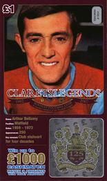 2007-08 Burnley F.C. Clarets Legends #NNO Arthur Bellamy Front