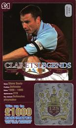 2007-08 Burnley F.C. Clarets Legends #NNO Steve Davis Front