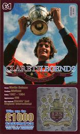 2007-08 Burnley F.C. Clarets Legends #NNO Martin Dobson Front