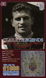 2007-08 Burnley F.C. Clarets Legends #NNO Brian Miller Front