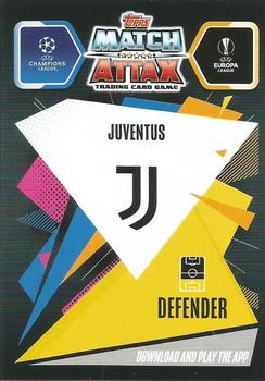 2020-21 Topps Match Attax UEFA Champions League - Italian Edition #JUV2 Giorgio Chiellini Back