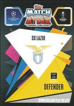 2020-21 Topps Match Attax UEFA Champions League - Italian Edition #LAZ5 Francesco Acerbi Back