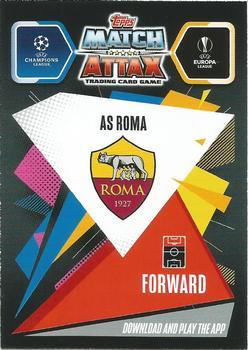 2020-21 Topps Match Attax UEFA Champions League - Italian Edition #ROM2 Edin Dzeko Back