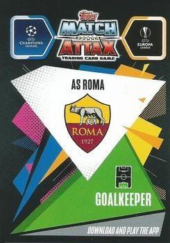2020-21 Topps Match Attax UEFA Champions League - Italian Edition #ROM4 Pau Lopez Back