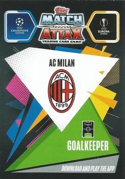 2020-21 Topps Match Attax UEFA Champions League - Italian Edition #ACM4 Gianluigi Donnarumma Back