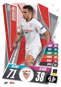2020-21 Topps Match Attax UEFA Champions League - Spain & Portugal Edition #SEV7 Sergio Reguilón Front