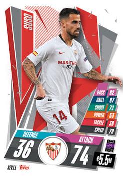 2020-21 Topps Match Attax UEFA Champions League - Spain & Portugal Edition #SEV11 Suso Front