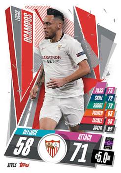 2020-21 Topps Match Attax UEFA Champions League - Spain & Portugal Edition #SEV13 Lucas Ocampos Front