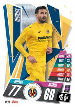 2020-21 Topps Match Attax UEFA Champions League - Spain & Portugal Edition #VIL10 Vicente Iborra Front