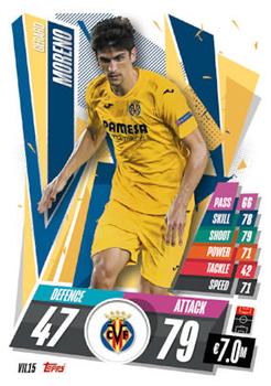 2020-21 Topps Match Attax UEFA Champions League - Spain & Portugal Edition #VIL15 Gerard Moreno Front