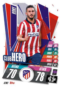 2020-21 Topps Match Attax UEFA Champions League - Spain & Portugal Edition #ATM2 Koke Front