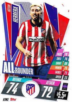 2020-21 Topps Match Attax UEFA Champions League - Spain & Portugal Edition #ATM3 Hector Herrera Front