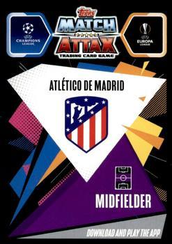 2020-21 Topps Match Attax UEFA Champions League - Spain & Portugal Edition #ATM13 Saul Ñiguez Back