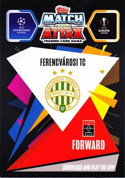 2020-21 Topps Match Attax UEFA Champions League - Hungarian Edition #FER14 Tokmac Nguen Back