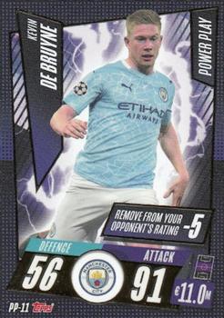 2020-21 Topps Match Attax UEFA Champions League - Power Play #PP-11 Kevin de Bruyne Front
